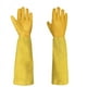 thumbnail image 1 of Guantes largos de jardinería piel de oveja piel de vaca resistente al desgaste apicultura soldadura eléctrica cuchillo de arco de argón y resistente al corte XL, 1 of 5