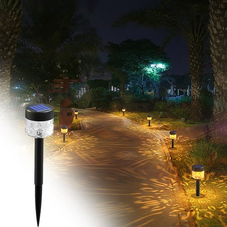 

WMYBD Clearence Super Bright Solar Lights Outdoor Impervious Lights (2pc) Dusk To First Light Up To 12 Hours Solar Powered Outdoor Walkway Garden Lights Auto On/Off Sidewalk Gifts