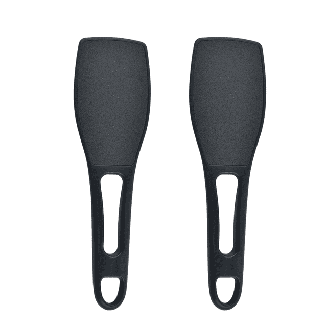 Removedor de callos para lima de pies, lima para pies fácil, doble cara y paquete de 2, exfoliante de piel muerta para una higiene segura