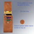 thumbnail image 4 of eBizWare Universal Leather Belt Clip Hybrid Carrying Case for Motorola, Google, 4 of 7