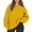 Yellow_#03, variant on BOMYJESK Sweatshirts for Women Oversized Round Neck Long Sleeve Pullover Sweaters Cute Solid Color Fall Fashion Sweatshirts Trendy 2025 Clothes Black L