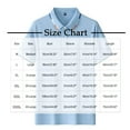 thumbnail image 4 of Muscularfit Plain Mens Polo Shirts Oversized Button Up Yellow Dress Shirts Collared Short Sleeve T-Shirt Big & Tall Tops,XXXL, 4 of 4