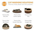 thumbnail image 2 of K&H Manufacturing Thermo-Kitty Mat 12.5-Inch x 25-Inch, 6-Watts, Mocha, 2 of 10