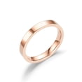 thumbnail image 1 of ring TI steel ring female simple light face ring, 1 of 9