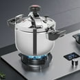 thumbnail image 4 of Autrinix High Pressure Cooker 6.35 Qt, Fast Cooking, Multi-Use with Safety Valve & Induction Stove Compatibility for Healthy Meals, 4 of 11