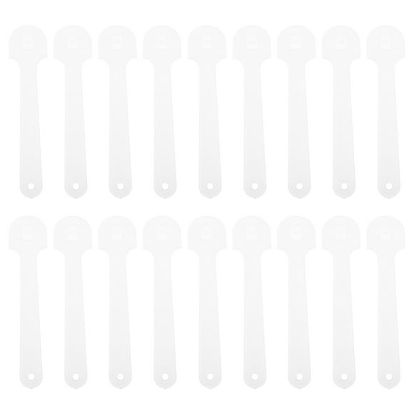 WORGEOUS 50 Uds. De asas gruesas para abanico de mano DIY, accesorio para hacer manualidades, mango pequeño de plástico para abanico de mano, suministro para manualidades