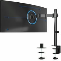 VIVO Single Monitor Desk Mount Stand Fully Adjustable/Tilt for 1 Computer Screen