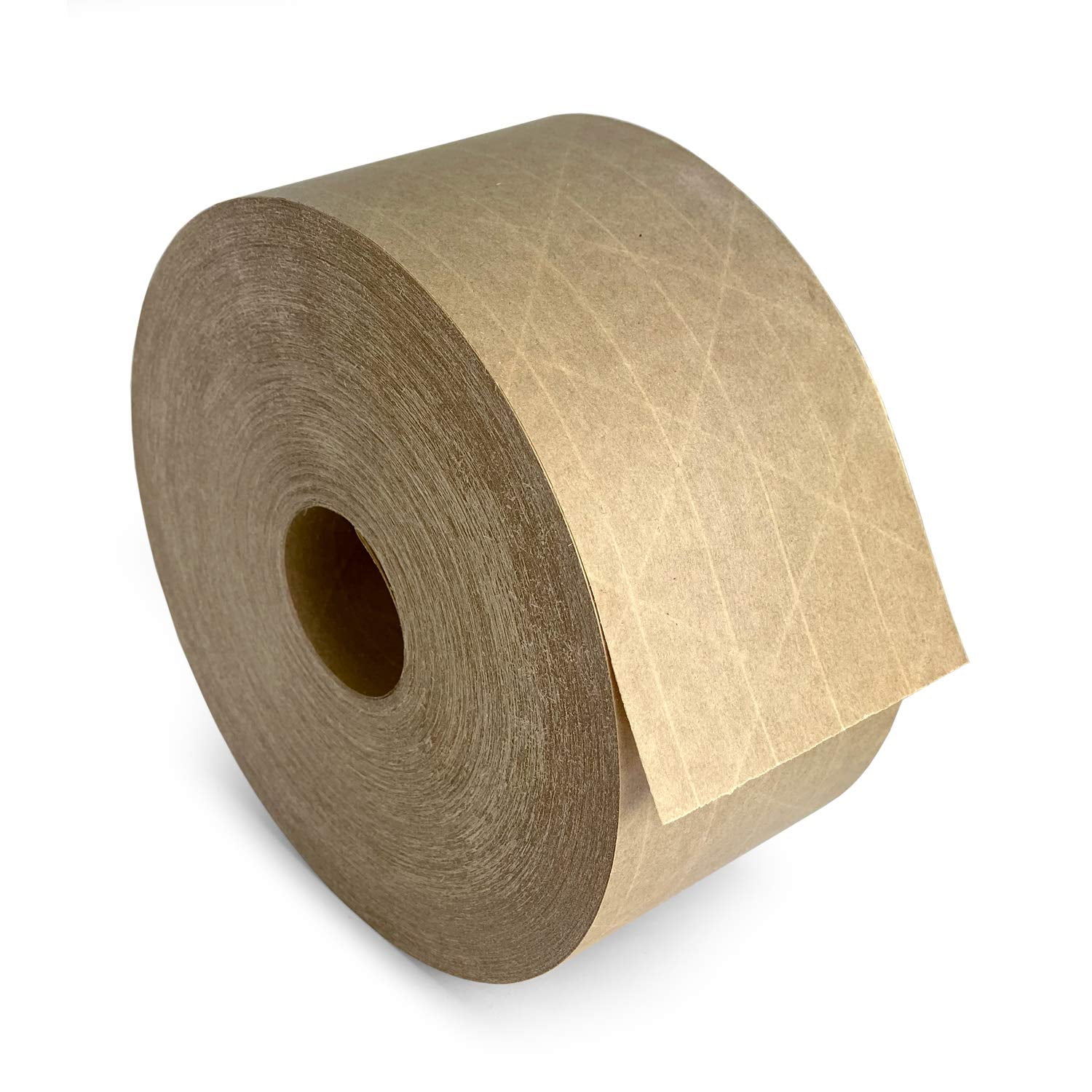 STRONG BROWN GUMMED PAPER WATER ACTIVATED TAPES STD/REINFORCED 48mm x 200M/100M