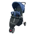 thumbnail image 1 of Trendy Kids Carriola 3 Xplorer Azul – Ultracompacta con 3 Llantas, Reclinable en 3 Posiciones, Plegado a Una Mano y Canastilla Amplia, 1 of 5