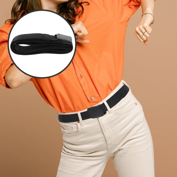 KALLORY 1Pack Hidden Waistband Pocket for Men and Women Money Storage for Travel 11.8x1.57x0.04In