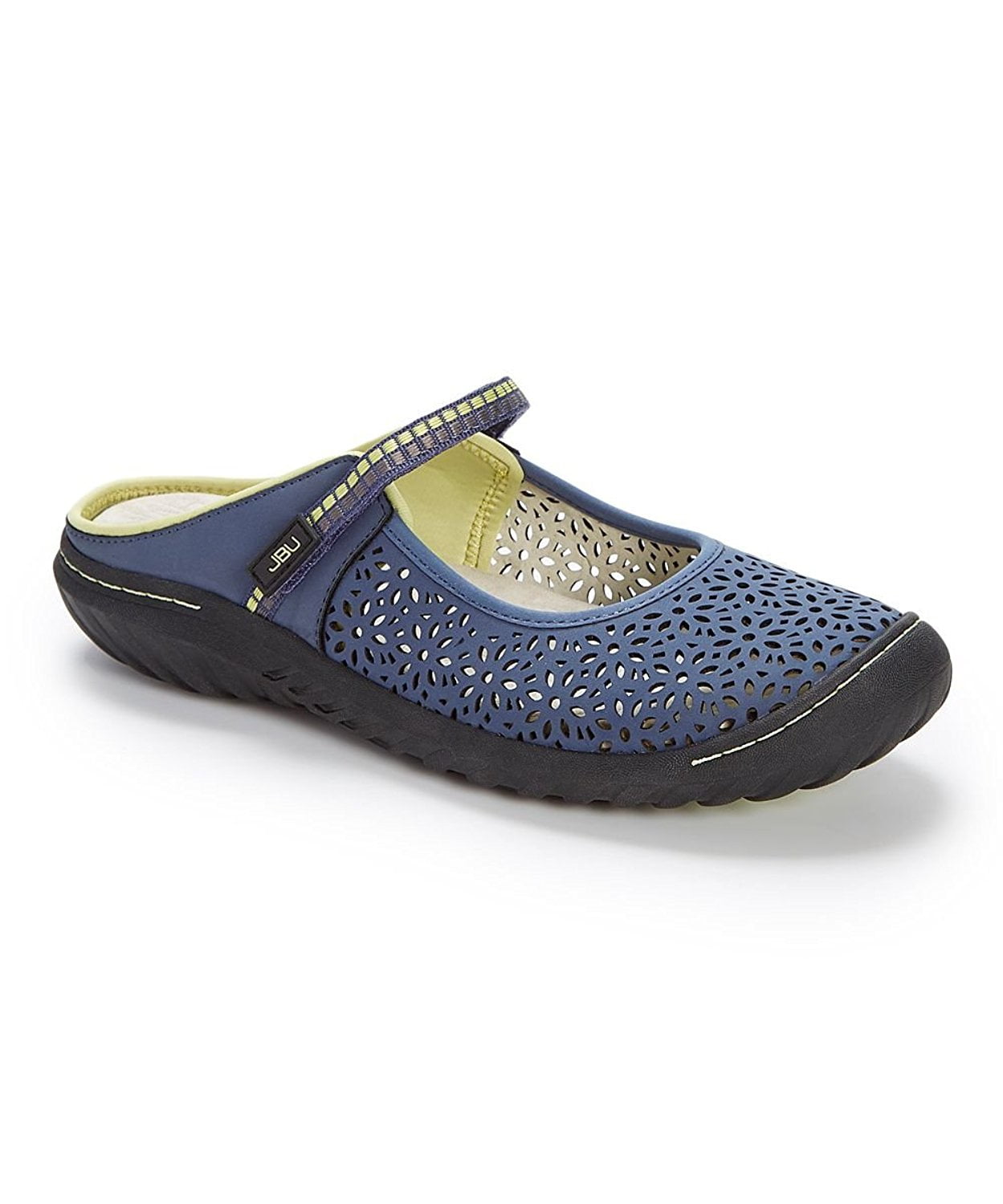 JBU Womens bellini Fabric Closed Toe Mules Denim Size 7.0 JBU Womens bellini Fabric Closed Toe Mules Denim Size 7.0