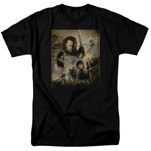 Lor - Rotk Poster - Short Sleeve Shirt - XXXXX-Large
