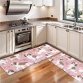thumbnail image 3 of Kitchen Rugs Sets Of 2,Shih Tzu Dogs and Pioneer Flower Anti Fatigue Kitchen Mat Rugs Non Slip Washable,Decorative Kitchen Floor Mats for Kitchen,Sink,Laundry,17"X47", 3 of 5