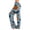1# Dark Blue, variant on Halloween Costumes Pajama Pants Women Elastic Waist Halloween Cute Ghost Printed Loose Cotton Plus Size Sleep Pants Purple 3XL