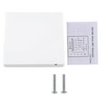 thumbnail image 2 of Programmable Thermostat for Home, Heat Cooling Temperature Control Easy to Install, Digital Thermostat for Central AC System Fan Coil Unit Electric Furnaces Single Stage Systems, 2 of 7