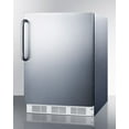 thumbnail image 3 of 24" Wide Built-In Refrigerator-Freezer, Stainless Steel, 3 of 4