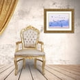 thumbnail image 3 of Paulson, Don 32x24 Gold Ornate Wood Framed with Double Matting Museum Art Print Titled - New Mexico Sandhill cranes in flight near sunset, 3 of 4