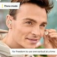 thumbnail image 4 of Jabra Elite 3 in Ear Wireless Bluetooth Earbuds, Noise Isolating, Light Beige, 4 of 7