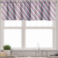 thumbnail image 3 of Ambesonne USA Valance & Curtain, Patriotic Western Salute, 55"x30", Grey Indigo Red, 3 of 7