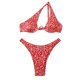 thumbnail image 1 of Traje de baño para mujer, bikini de dos piezas con soporte de acero y hombros divididos estampado para mujer, trajes de baño para mujer, 1 of 6