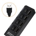 thumbnail image 2 of 4 Ports USB 2.0 High Speed Power ON/OFF Switch Hub Adapter for Computer Laptop, 2 of 6