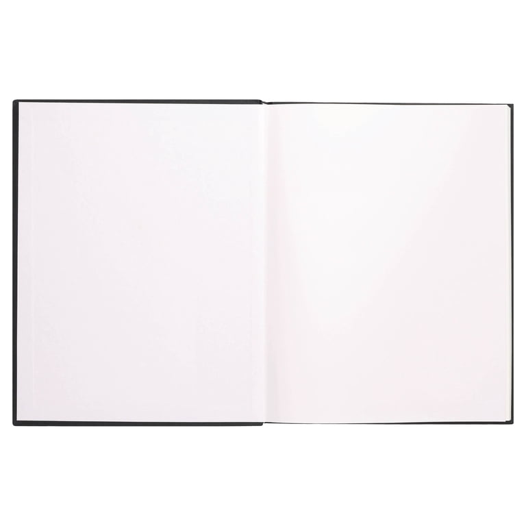 Pen+Gear Mixed Media Sketch Book, 8.5" x 11", 80 Sheets, Black photo 3