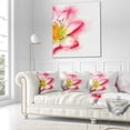 thumbnail image 5 of DESIGN ART Designart 'Beautiful Pink Flower Painting' Floral Throw Blanket, 5 of 5
