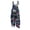 Navy, variant on EANJE Halloween Rompers for Women Wide Leg Adjustable Gothic Skull Floral Print Overalls Sleeveless Womens Romper Straps Jumpsuit Plus Size Bib Overalls Winter Clothing Pink XL