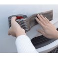 thumbnail image 1 of Etiqueta protectora negra del alféizar de la puerta del coche accesorios de fibra de carbono 3CM, 1 of 5