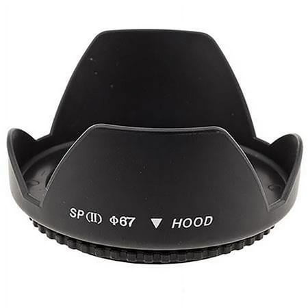 UPC: 0034447027535 | prooptic 67mm wide angle digital lens hood – petal shaped