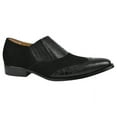 thumbnail image 4 of LIBERTYZENO Mens Finest Leather slip on Dress Shoes Ostrich Leg Print Shoes, 4 of 6