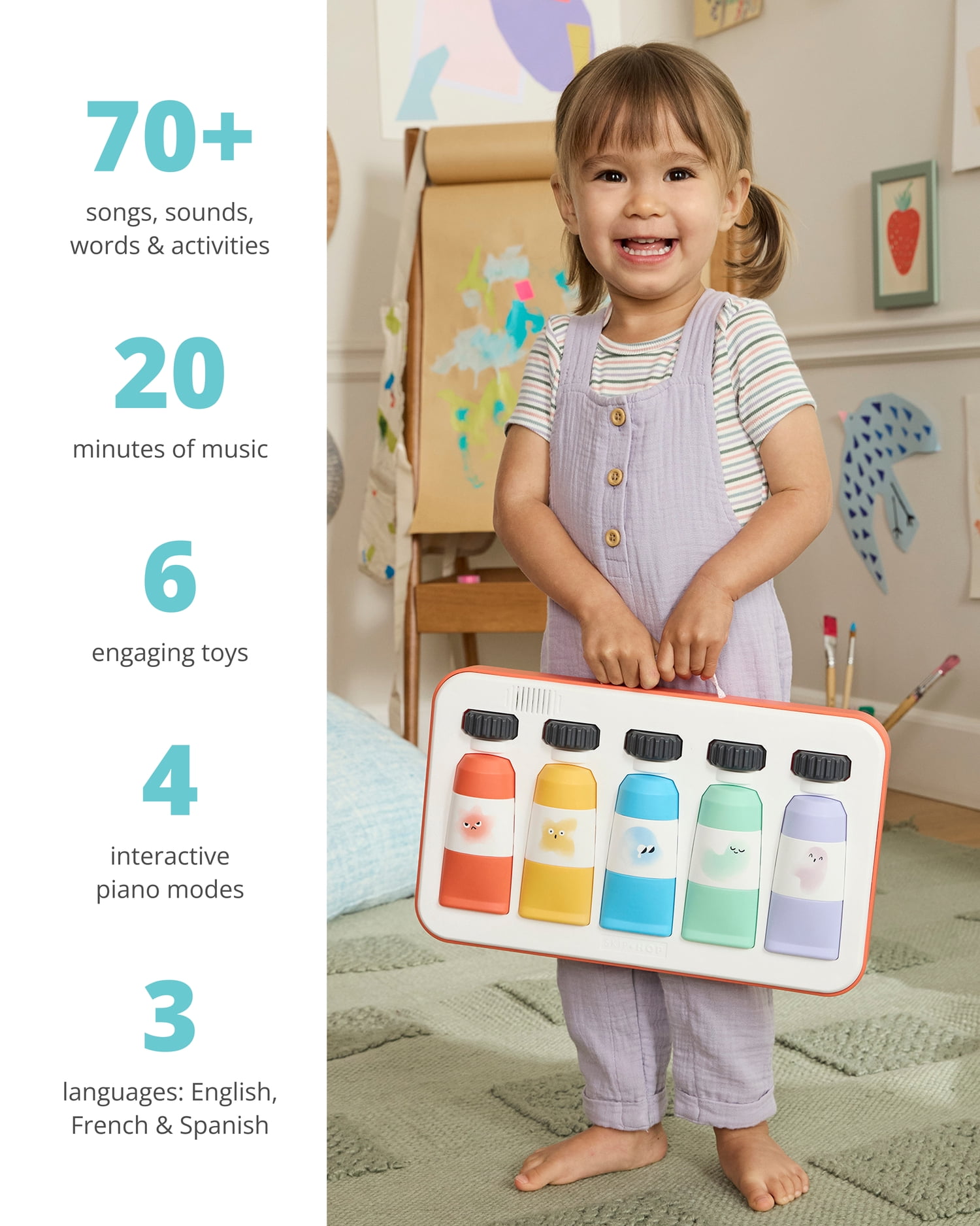 Skip Hop Painted Dreams 4-in-1 Developmental Baby Play Gym