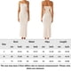 thumbnail image 2 of Vestido Largo Sin Tirantes Vestido largo ajustado para mujer Vestido de verano ahuecado Traje de calle (Blanco S) Kuymtek para Mujer Blanco T S, 2 of 6