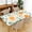 Line Floral, variant on ARTSLION Waterproof Fitted Rectangle Tablecloth With Elastic Edge, Wipeable Table Cover For 6 Ft Tables With Umbrella Hole, Perfect For Outdoor Picnic & Camping,30x60in,Line Floral