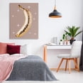 thumbnail image 2 of Stupell Industries Luminous Glam Banana Fashion Painting Wrapped Canvas Canvas Art Print Wall Art, 36 x 48, 2 of 7
