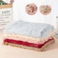 thumbnail image 1 of Winter Warm Small/Medium Puppy Cats Dogs Carpet Fluffy Plush Pet Soft Blanket, 1 of 8