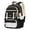 Black(S), variant on Cute Backpack with Safety Whistle & Reflective Strip,Large Capacity School Bag for Ages 6-12 Ergonomic Design | Water-Resistant Black