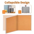 thumbnail image 2 of maxtek Large Cork Board 48 x 36 in, Bulletin Board for Walls, 4'x 3' Extra Aluminum Framed Corkboard, Foldable Wall Mounted Pin Memo Notice Cork Board for Office, Home Wall Display, 2 of 8