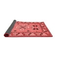thumbnail image 2 of Ahgly Company Indoor Square Geometric Red Traditional Area Rugs, 5' Square, 2 of 4