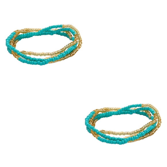 Minnieouse Cadena de cuentas para la cintura, adorno de vestido de estilo Simple, accesorio de decoración de moda, cadenas para el vientre para Type3 NO3