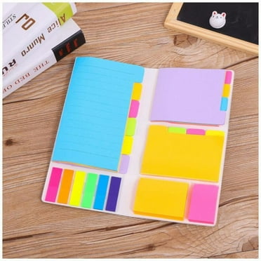 Mr. Pen- Sticky Note Set, 410 Pack, Vintage Colors, Transparent Sticky ...