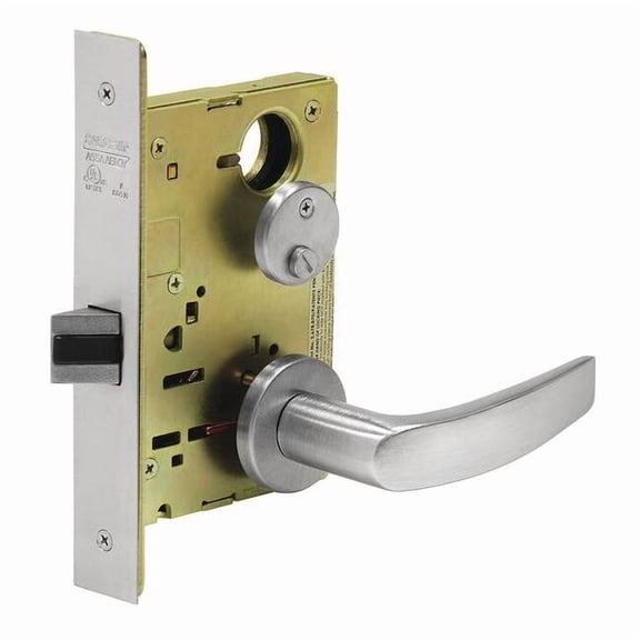 Sargent Lever Lockset, Mechanical, Privacy, Grade 1 8265 LNB 26D