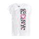 thumbnail image 1 of Aeropostale Girls New York Cty Graphic T-Shirt, Blanco, M (10), 1 of 1