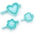 thumbnail image 1 of KAIYANG 3 piezas de molde de plástico para hacer bolas de masa hervida, multifuncional, con forma de corazón, para hornear, para cocina, para hacer bolas de masa hervidas, 1 of 5