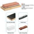 thumbnail image 3 of Sharpening Stone Set 3000/8000 Grit Whetstone with Accessories, 1 Set(6packs), 3 of 6