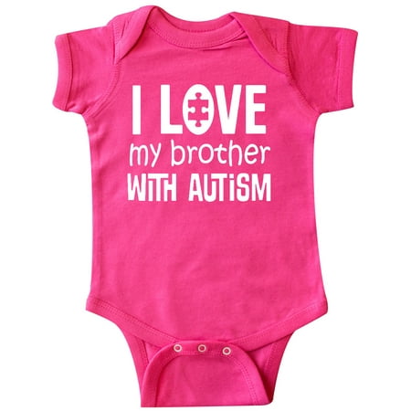 

Inktastic Autism Awareness For Brother Gift Baby Boy or Baby Girl Bodysuit