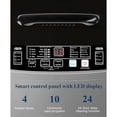 thumbnail image 5 of Top Load Washing Machine 17.7 lbs Full Automatic Clothes Washer with 10 Programs & 8 Water Levels for Apartment,Bathroom, Grey, 5 of 6