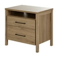 thumbnail image 2 of South Shore Gravity 2-Drawer Nightstand, Multiple Finishes, 2 of 8