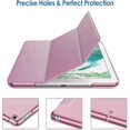 thumbnail image 3 of Étui pour Ipad (9.7 Pouces, Modèle 2018/2017, 6e/5e Génération), Couverture Intelligente Réveil/sommeil Automatique, 3 of 5