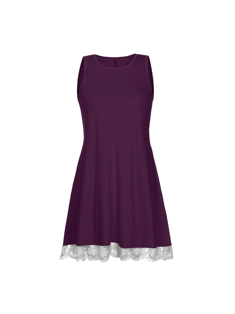 sleeveless cotton t shirt dress Sleeveless Cotton-poplin Shirt Dress (Women)